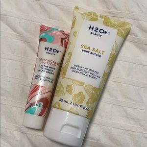 H2O + body butter and Hand cream